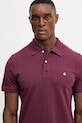 Ρούχα Βαμβακερό μπλουζάκι πόλο United Colors of Benetton 3089J3179 μπορντό