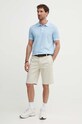 United Colors of Benetton polo bawełniane 3089U301K niebieski SS24