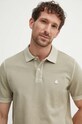 United Colors of Benetton polo bawełniane zielony 3089U301K