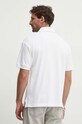 Ρούχα Βαμβακερό μπλουζάκι πόλο United Colors of Benetton 3MCYU301U λευκό