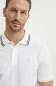 United Colors of Benetton polo bawełniane biały 3089U301S