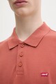 Bavlnené polo tričko Levi's 35883 oranžová