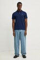 Levi's polo de bumbac 35883 bleumarin SS25