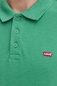 Levi's polo bawełniane 35883 zielony