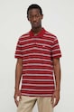 Bavlnené polo tričko Levi's burgundské 35883