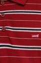 Levi's polo de bumbac 35883 burgundia