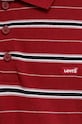 Levi's polo de bumbac 35883 burgundia