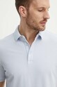 Sisley polo de bumbac albastru 3089S300J