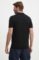 Odzież Karl Lagerfeld polo bawełniane 542398.655006 czarny