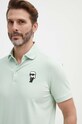 Polo tričko Karl Lagerfeld tyrkysová 542221.745022