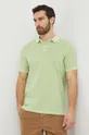 πράσινο Βαμβακερό μπλουζάκι πόλο Marc O'Polo Ανδρικά
