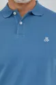 modrá Bavlnené polo tričko Marc O'Polo