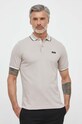 Πόλο Calvin Klein K10K112469 μπεζ SS24