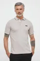 Polo majica Calvin Klein bež