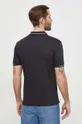 Βαμβακερό μπλουζάκι πόλο Calvin Klein μαύρο