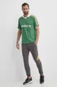Поло adidas Originals зелёный