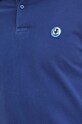 Save The Duck polo in cotone blu navy DR1213M.BATE18