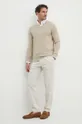 Liu Jo sweter bawełniany beżowy