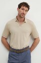 Liu Jo tricou polo regular bej M124P205HAVANAPRO