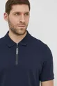σκούρο μπλε Βαμβακερό μπλουζάκι πόλο Michael Kors