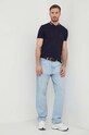 Tommy Hilfiger polo MW0MW34752 granatowy SS25