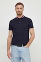 Tommy Hilfiger tricou polo bleumarin MW0MW34752