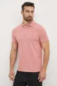 Polo tričko Tommy Hilfiger ružová