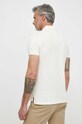 Odzież Tommy Hilfiger polo bawełniane MW0MW34755 beżowy