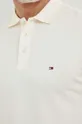 béžová Bavlnené polo tričko Tommy Hilfiger