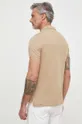 Ρούχα Βαμβακερό μπλουζάκι πόλο Tommy Hilfiger MW0MW34755 μπεζ