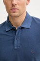 Bavlnené polo tričko Tommy Hilfiger tmavomodrá MW0MW34757