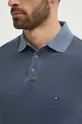 plava Pamučna polo majica Tommy Hilfiger