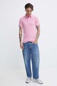 Superdry polo de bumbac M1110323A.3KK roz SS24