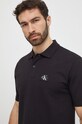 Odzież Calvin Klein Jeans polo J30J325433 czarny