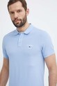 Tommy Jeans polo bawełniane regular niebieski DM0DM18927
