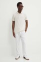 Hollister Co. polo KI324.4002.178 beżowy SS24