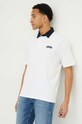 Bavlněné polo tričko Hollister Co. bílá KI324.4059.100