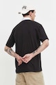 Oblečenie Bavlnené polo tričko Hollister Co. KI324.4059.901 čierna