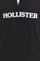 Hollister Co. polo bawełniane KI324.4059.901 czarny