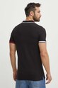 Tommy Jeans polo bawełniane DM0DM12963 czarny SS24