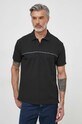 Îmbrăcăminte Tommy Jeans polo de bumbac DM0DM18926 negru
