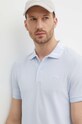 Lacoste tricou polo slim albastru PH7495
