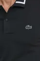 čierna Polo tričko Lacoste