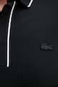 Lacoste polo pánské bavlněné s elastanem PH8184 černá