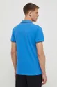 Βαμβακερό μπλουζάκι πόλο Helly Hansen μπλε