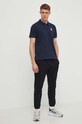 Хлопковое поло Helly Hansen 34299. тёмно-синий SS24