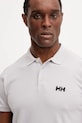 Хлопковое поло Helly Hansen серый 34298