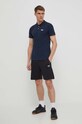Helly Hansen polo de bumbac 34298 bleumarin SS25