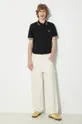 Fred Perry cotton polo shirt Twin Tipped Shirt black