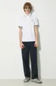 Bavlněné polo tričko Fred Perry Twin Tipped Shirt béžová